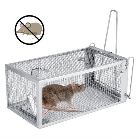 Humane Rat Trap Cage Live Animal Pest Rodent Mice Mouse Control Bait Catch Sell